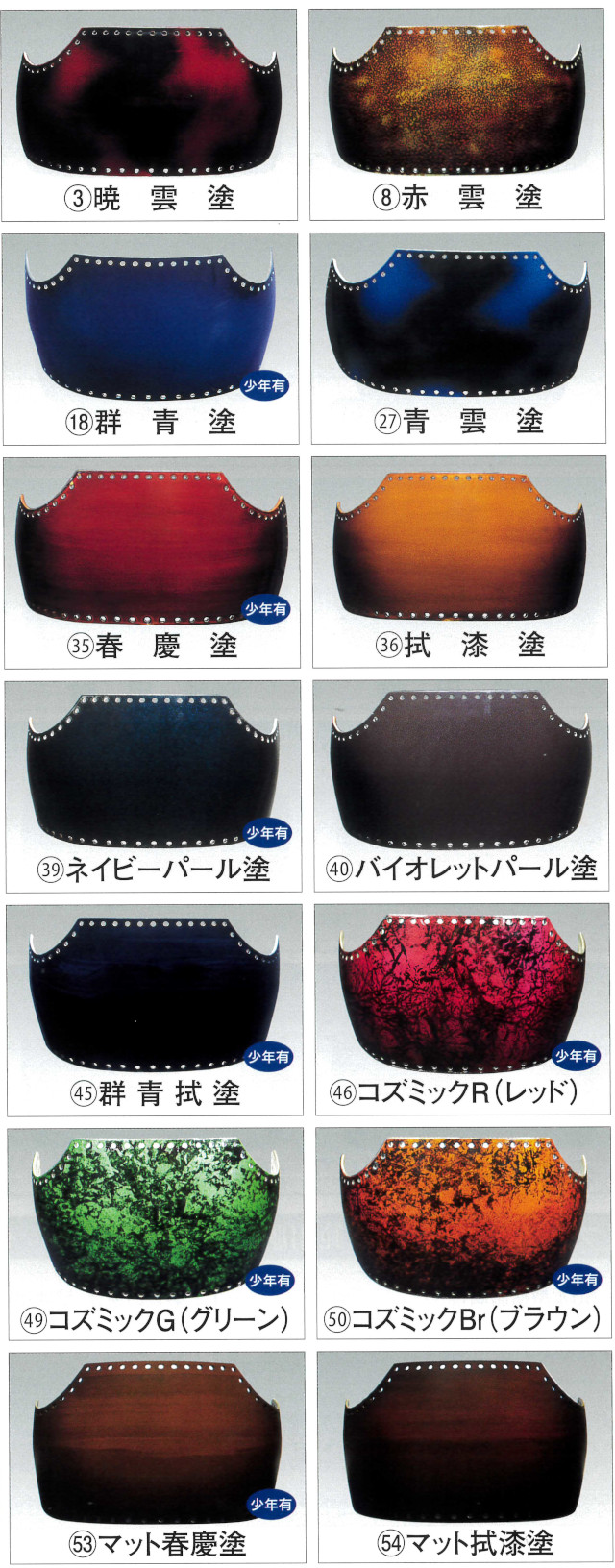 手塗ファイバー変わり塗