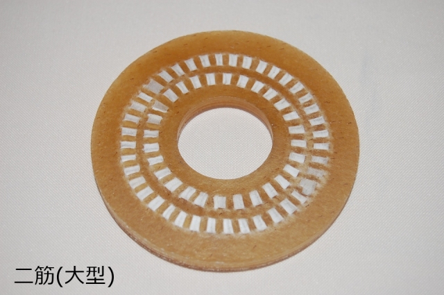 二筋縫いツバ　大型