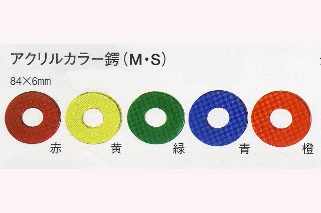 アクリルカラー鍔